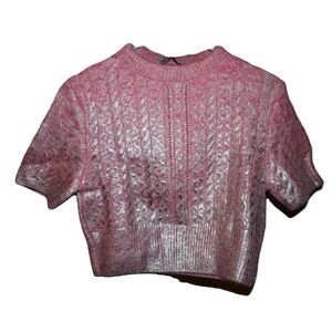 Knitted Cropped Zara Sweater